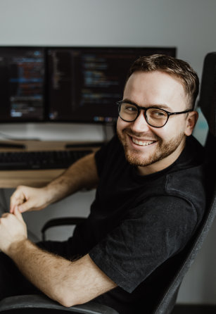 A Sopchy Software House developer building an online store