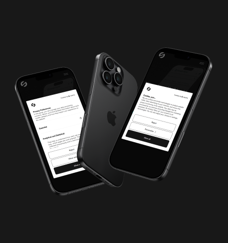 Cookies by Sopchy - Consent Mode on mobile phone