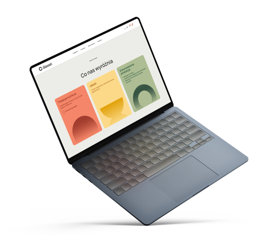 Glasset product page