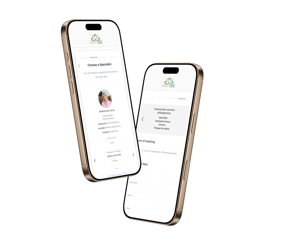 Happy Life application mobile version